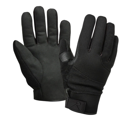 Cold Weather Street Shield Cut Resistant Black Tactical Gloves