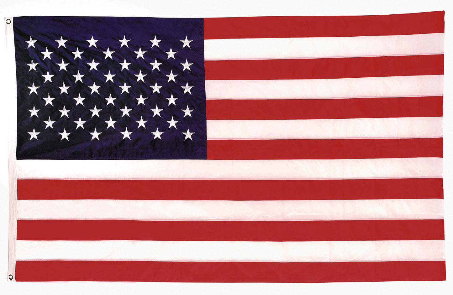 Deluxe Oversize United States Flag with Embroidered Stars 5 ft x 8 ft - US Flag