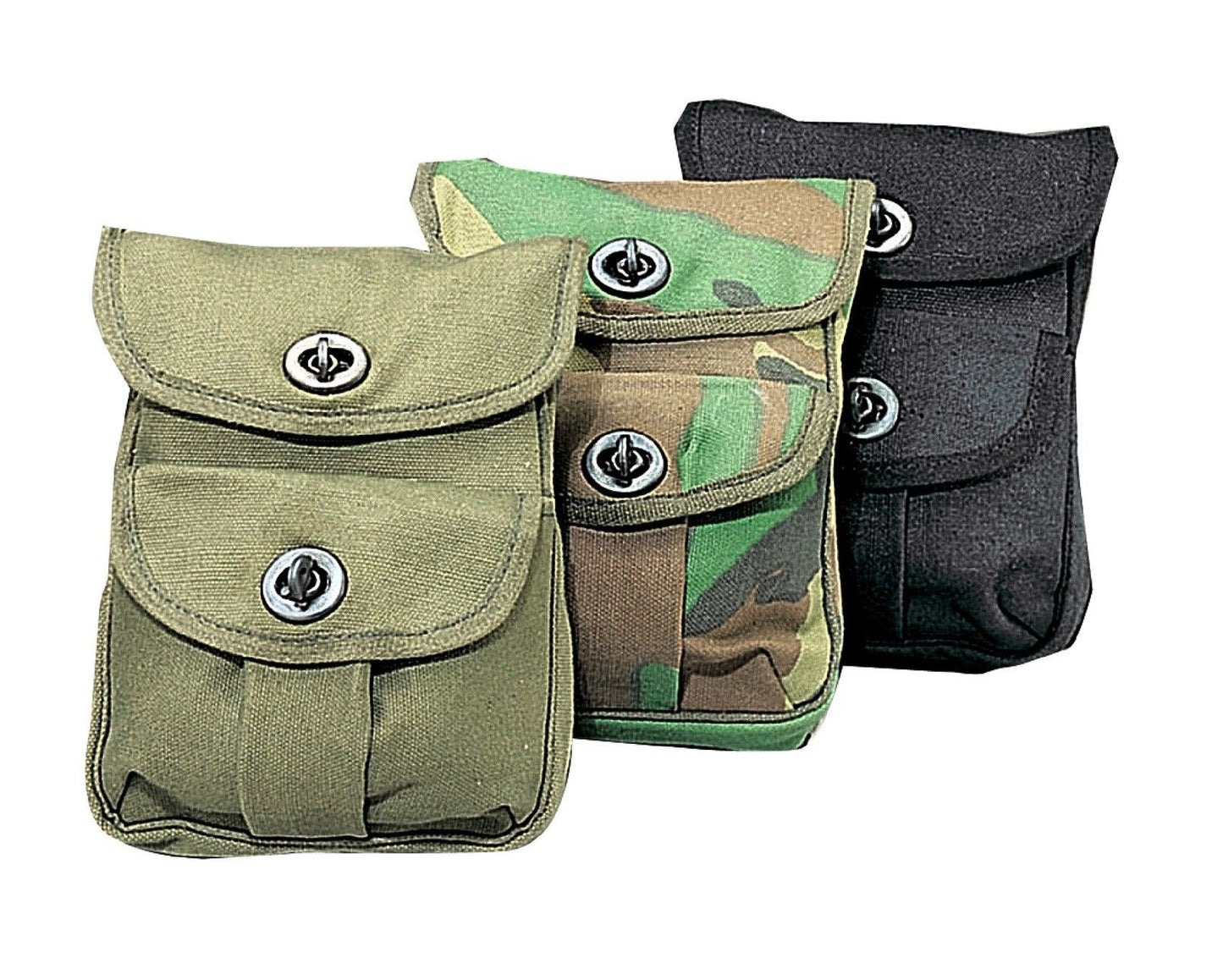 Canvas 2-Pocket Pouches - Hunting Pouch